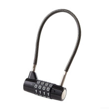 Combination Lock With Anti Features For Bicycles, Suitcases And Garage Lockers 280mm