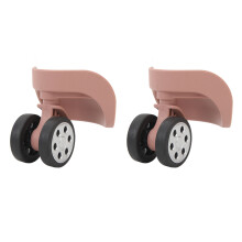 Luggage Castors Replacement Rose Gold 2” Quiet Wear-Resistant Suitcase Wheel