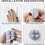 4 pcs Silicone Toothbrush Holder Multi-Function Hook Waterproof self Adhesive Single Toothbrush Hook Plug Holder for Wall   (Purple) 9