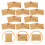 10 pezzi kraft vintage per ringraziamenti e 4