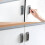 Furniture Handle Set Of 4 Self-adhesive Pulls for Kitchen Cupboard Door Handle Or Window 4