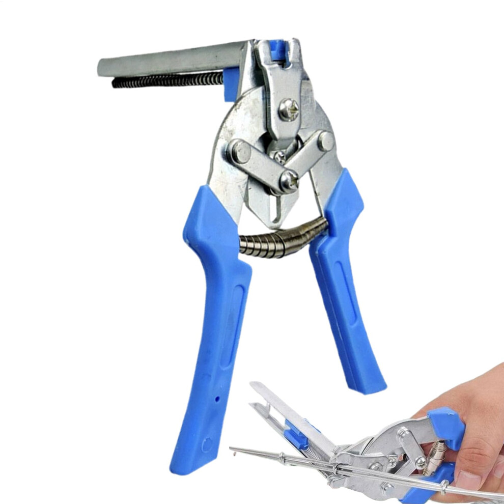 Hog Ring Pliers M-Type, Zinc-Aluminum Alloy, Fence Repair Tool, Precision Mesh Binding Pliers 9016109982636