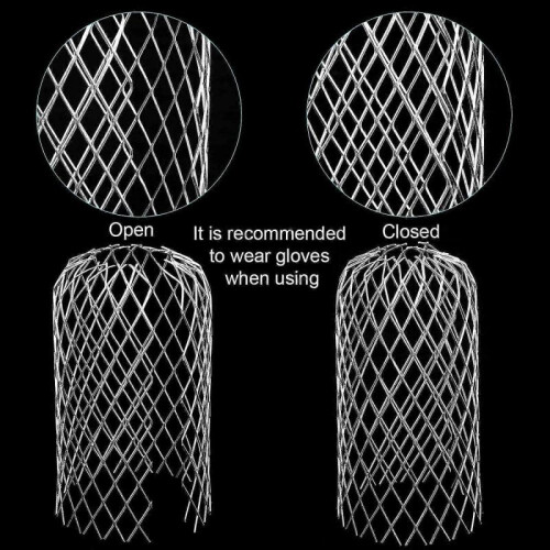6pcs Metal Gutter Guards, 4.5-8.5cm Expandable Screen Filter Strainer Leaf Gutter Strainer 2
