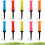 Soft Rubber Top Plastic Golf Tee, Mixed Colors, Pack of 10 1