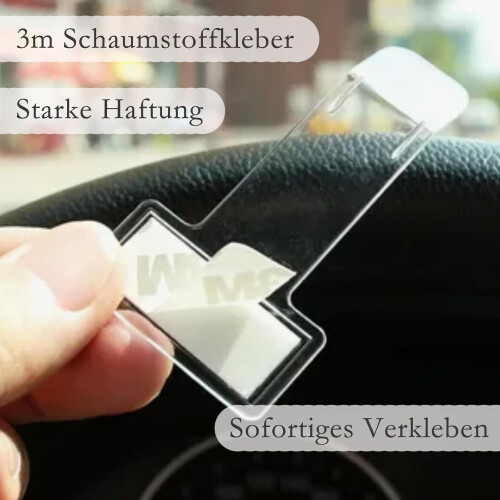 Parking Permit Holder Windscreen Transparent Clear Model 2 For Vehicles 1