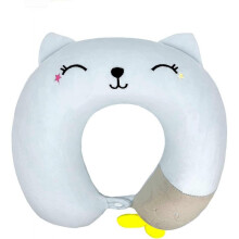 Travel Pillow - Soft Memory Foam Neck Pillow for Adults, Kids, Children, Convenient & Portable U Shaped Neck Pillows