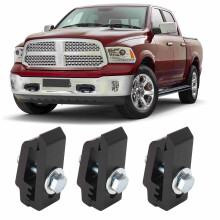 Premium 6pcs Aluminum Truck Bed Cover Clamps Low Profile Black