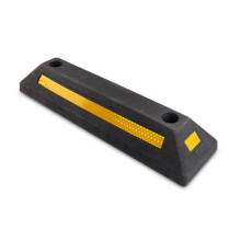 Vehicle Floor Stop Auto Parking Stop Car Parking Wedge Reflective Bumper Stop Underground Parking Security Mistletoe