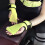Weight Lifting Gloves with Wrist Support, Full Palm, Yellow 8