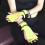 Weight Lifting Gloves with Wrist Support, Full Palm, Yellow 11