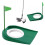 Golf putter cup and flagpole putter training hole all-round face adjustment practice golf 3