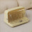 Transparent Plastic Cup Storage Box 38.5x27x25cm Dustproof Rack 10
