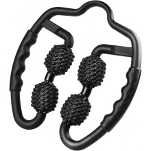 Dual Muscle Roller, Manual Leg Roller Repair Arm Calf Thigh Elbow Deep Tissue Cellulite Massager