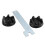 2 Pcs Blender Rubber Coupler Gear with Removal Tool for Kitchenaid 9704230 6