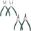 7-Inch Snap Ring Pliers Set, Model D, Durable Construction, Ring Plier Tool For Retaining Rings 3