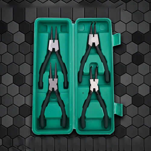 7-Inch Snap Ring Pliers Set, Model D, Durable Construction, Ring Plier Tool For Retaining Rings