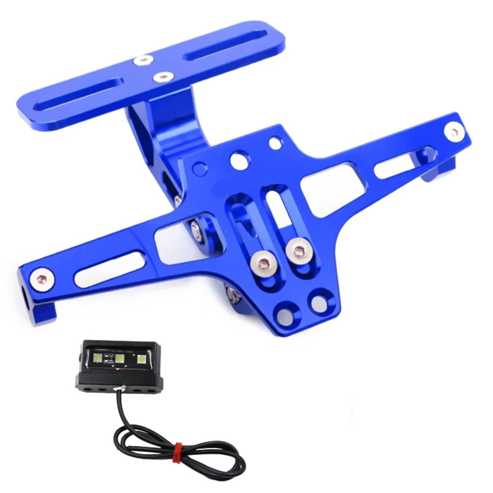 Motorcycle Plate Bracket For Nc700s X4, Vfr1200f, Xl1000 Tail Tidy License Plate Holder Blue 9393856855261