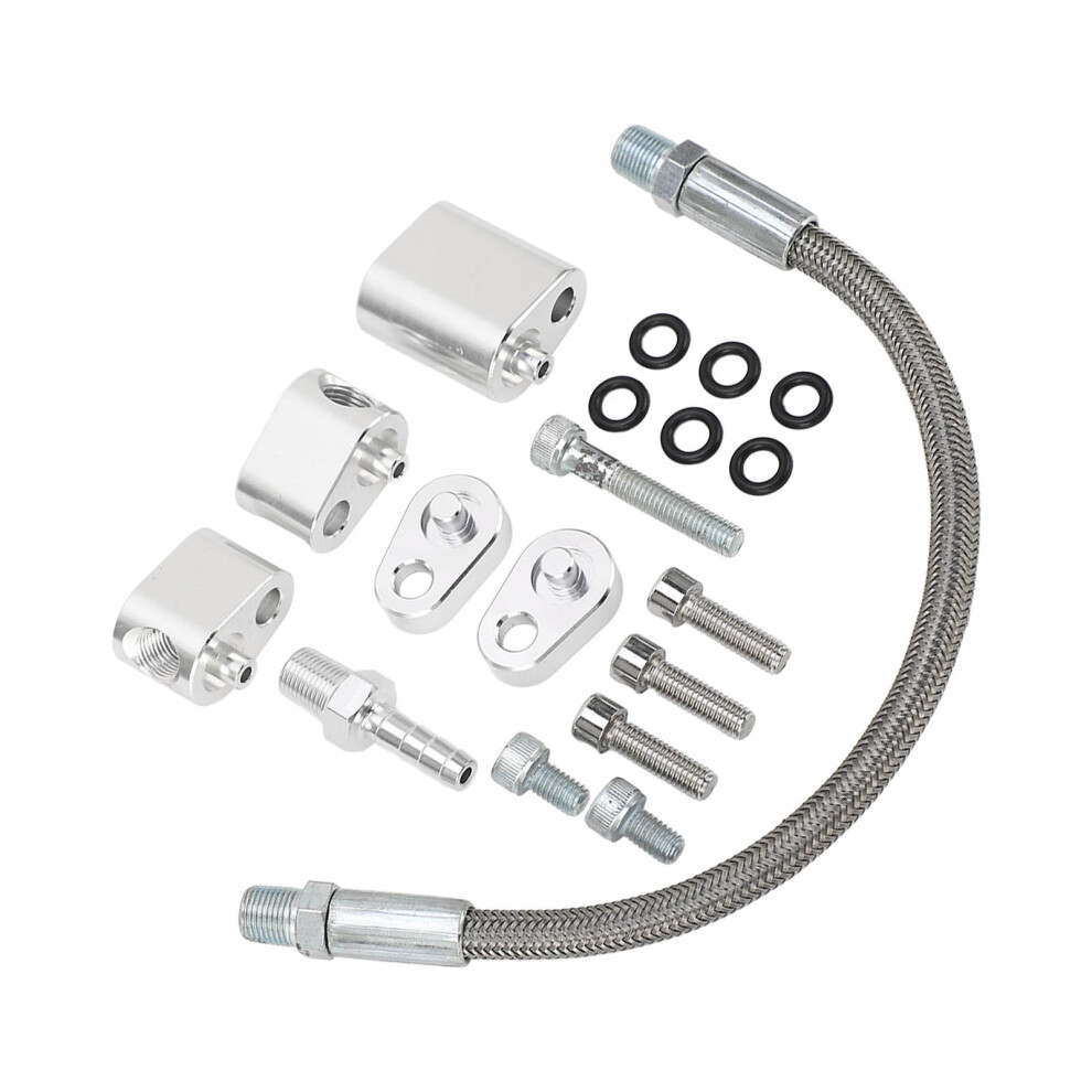 Rugged Metal Crossover Hose Kit For Ls Engines, Reliable & Anti-Aging 4631351153198