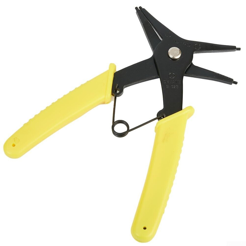 Snap Ring Pliers With Pvc Handle, Internal And External Circlip Plier, 3-24Mm Grip Range 9084446015874