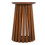 Slatted Mango Wood Side Table 4