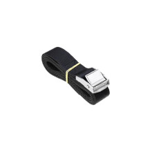 Ratchet Straps Black 2.5cm Wide 300cm Length Zinc Iron Press Buckle Car Tie-Down Cargo Straps