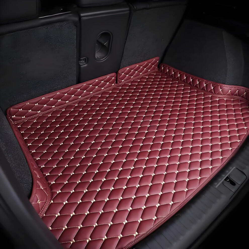 Car Boot Protector For Mazda 3 Hatchback Bp 2019-2023 2024 Waterproof Anti-Slip Anti-Scratch Trunk Liner Pad Red 9393856856244