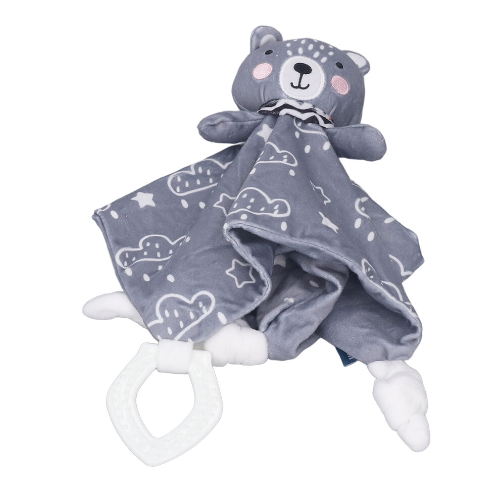 Lightweight Baby Security Blanket Cute Lovey Bear for Indoor and Outdoor Use
