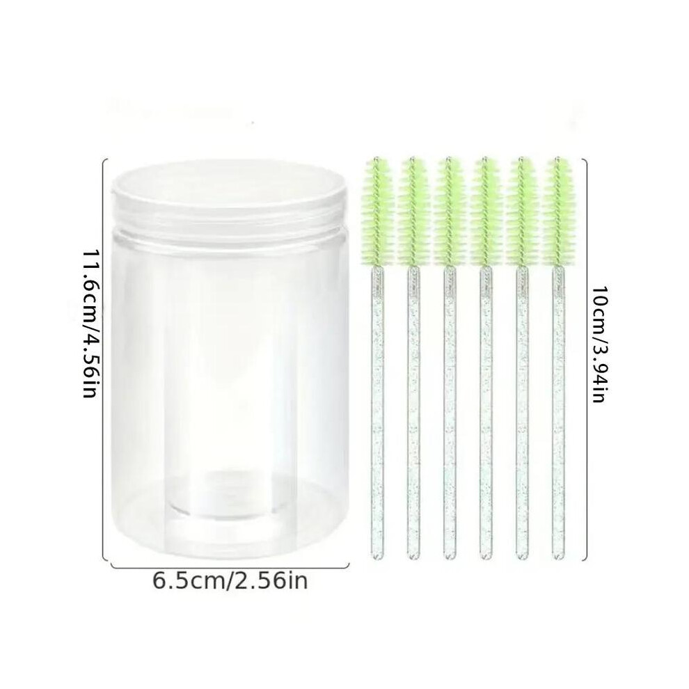 (Signal Black, 2 sets) 100pcs/set Disposable Eyelash Brush, Summer Makeup,Â Eyelash Spoolie Brush, Fine Bristles Eyebrow Makeup Comb For Girls Women
