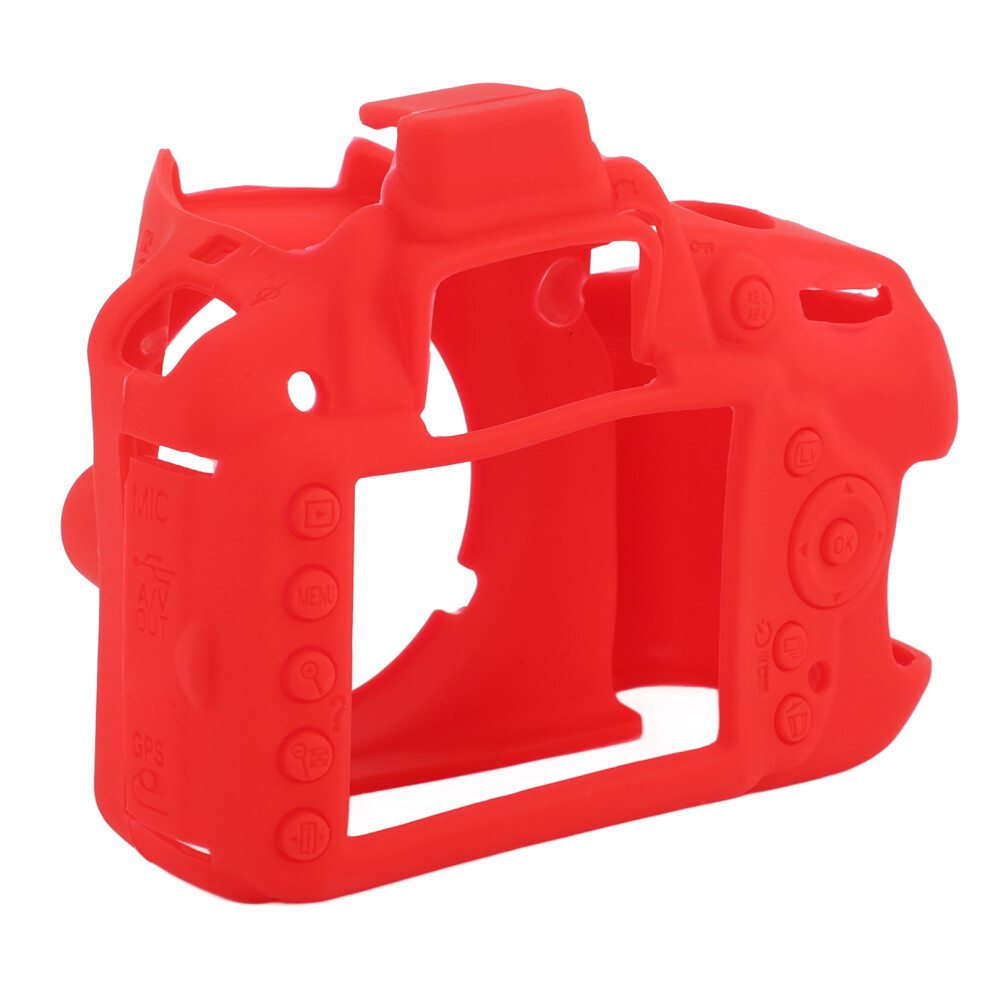 Soft Silicone Anti Slip Camera Cover For D3200 - Shock Proof Rouge 4951351156037