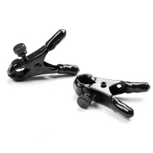 Masturbation Nipple Clip Breast Clip BDSM Torture Tool Black Adjustable For Couples Sex Toy