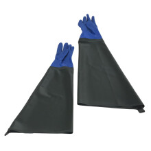 Acid Alkali Industrial Gloves Men's Heavy-Duty Reusable PVC Gloves, Heat-Resistant Skidproof For Fishing Maintenance