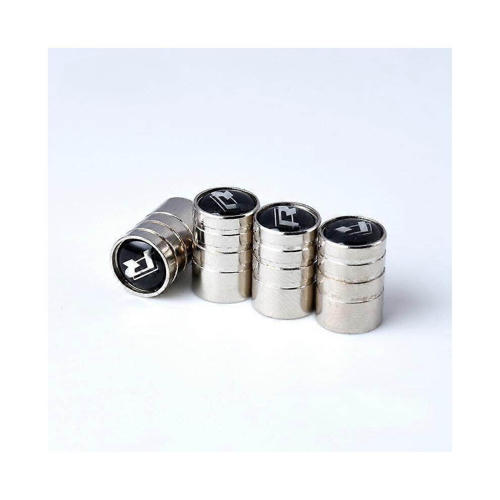 Kikidex (As Show, One Size) Xyc Car Tire Cap Valve Suitable Valve Cap Metal Tire Valve Cap (R, 8 Only)