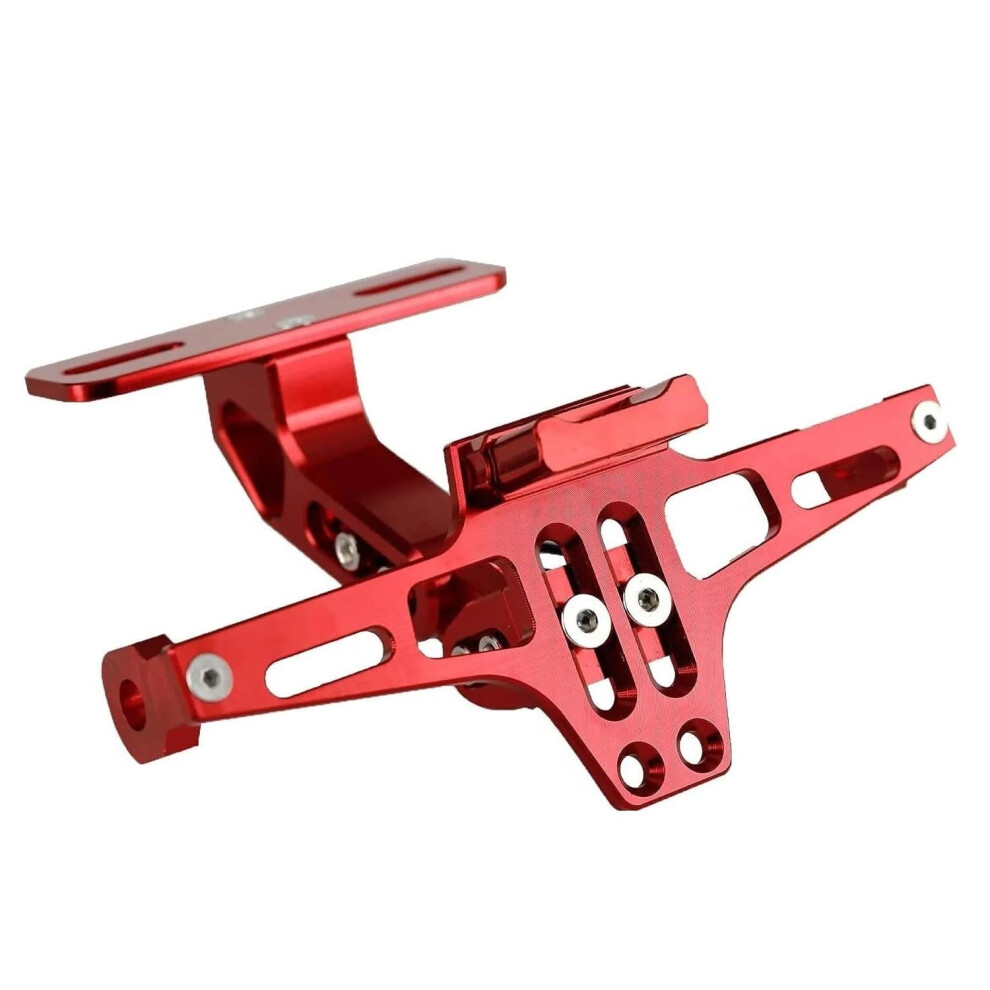 Motorcycle Rear License Plate Tail Frame Holder Bracket Fender Eliminator Tail Tidy For Honda Nc700s Vfr1200f Xl1000 Red 9393856857241
