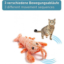 Cat Toys - Electric Toys with Refillable Catnip Bags - Washable Soft Toys