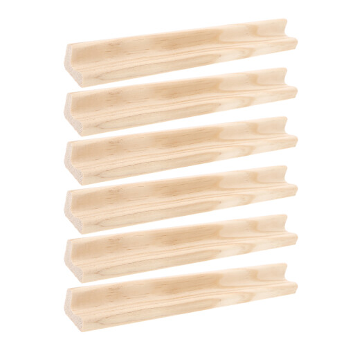24 pezzi supporti in legno per e domino 19 cm 1