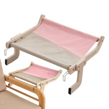 Window Cat Hammock Adjustable Indoor Window Perch For Cats Easy To Assemble Pink Color Large Size