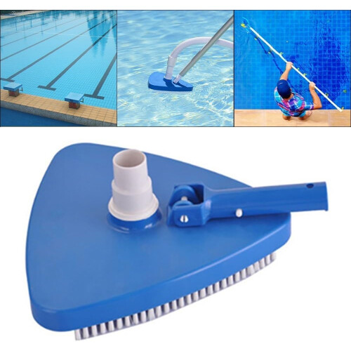 Swimming Pool Cleaner Head Triangular Manual Vacuum Head Attachment For Inground Pools Corners Cleaning 1