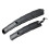 Mountain Biking Experience Front Rear Bike Mudguards Mudflaps Black 1