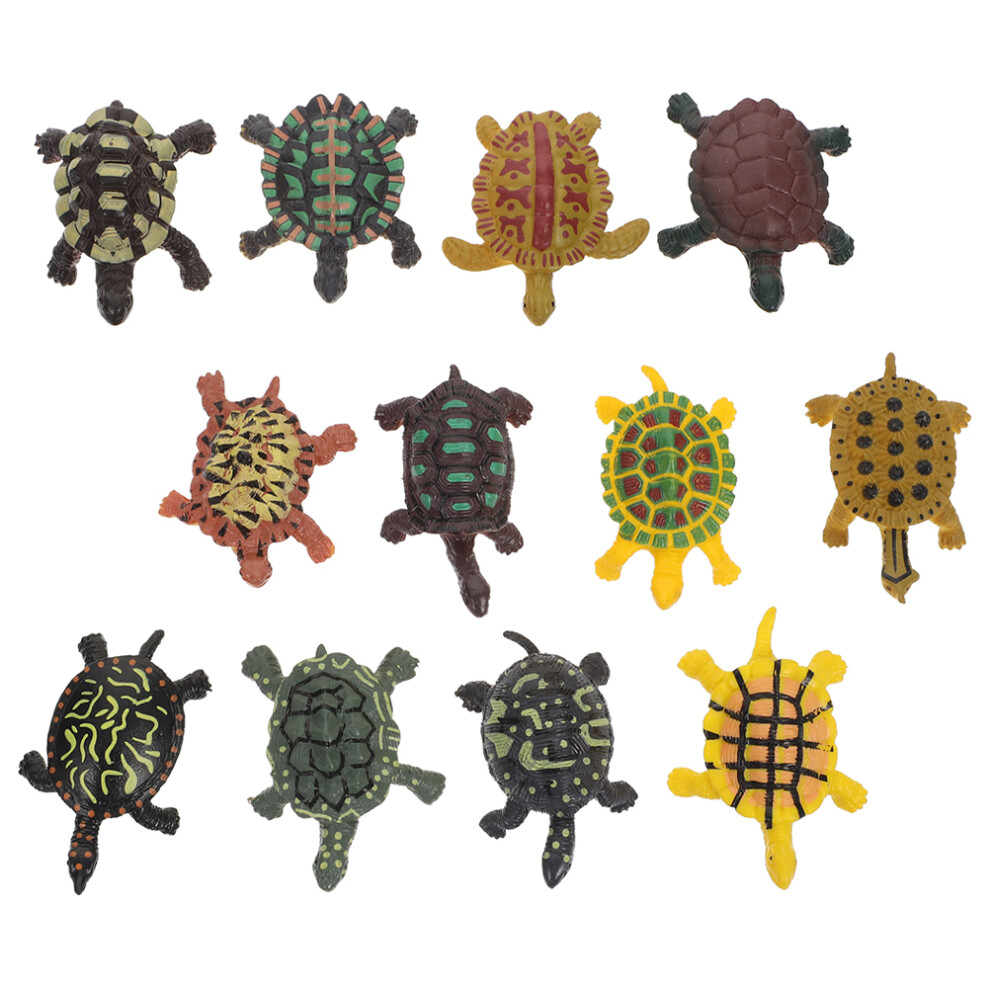 24 Sztuki Plastikowe żółWi Morskich Do Akwarium-image