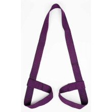 Yoga Mat Carrying Strap Sling, Adjustable Loops for all Mat Sizes (Mat not included)Purple