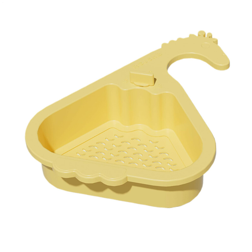 Sink Food Catcher Basket Kitchen Sink Strainer For Rice Pasta Cooking Fruit Vegetables Bathroom Yellow Drain Container 9354506836252