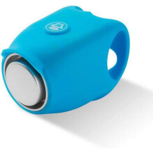 Electric Bike Bell 120 DB Horn Rainproof Mountain Bike Handlebars Bike Bell (Blue 2 Pieces)