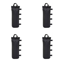 Gazebo Weights 4 Pack Filled Sand Bags With Handles 800D Oxford Fabric Heavy Duty Wind Resistant For Pop Up Tents