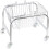Hand Storage Basket Durable Portable Storage Basket With Plastic Rolling Wheel Anti Rust Sturdy Structure Dormitory Use 5