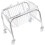 Hand Storage Basket Durable Portable Storage Basket With Plastic Rolling Wheel Anti Rust Sturdy Structure Dormitory Use 2