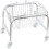 Hand Storage Basket Durable Portable Storage Basket With Plastic Rolling Wheel Anti Rust Sturdy Structure Dormitory Use 4
