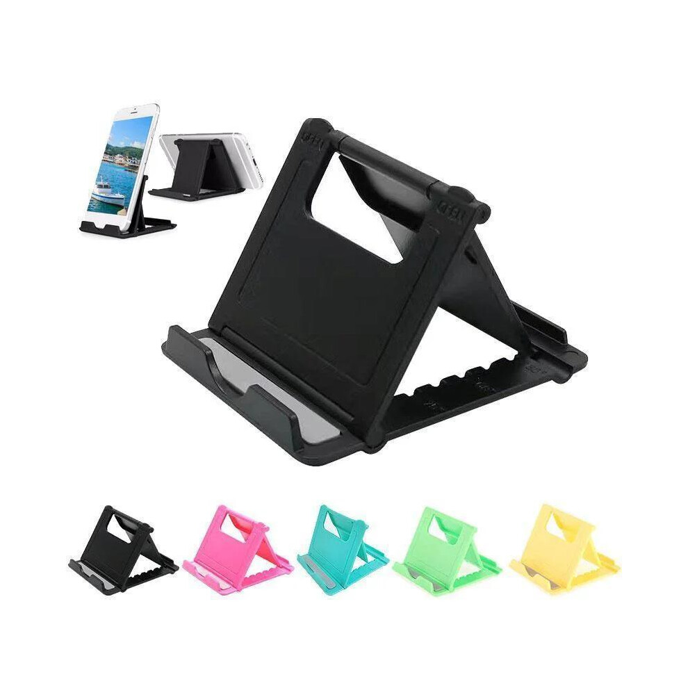 (, One-Size) Foldable Tablet & Phone Holder, 1 Count Adjustable Desktop Tablet & Mobile Phone Stand, Adjustable Cellphone Holder, Lightweight Tabl Pink 5021332478751