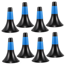 Agility Training Cones 8-Piece Set Durable Marker Cones For Basketball And Soccer Enhanced Skills Practice
