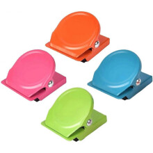 Fridge Magnet Metal Clip Log Hook And Clampfour Colors-16pcs