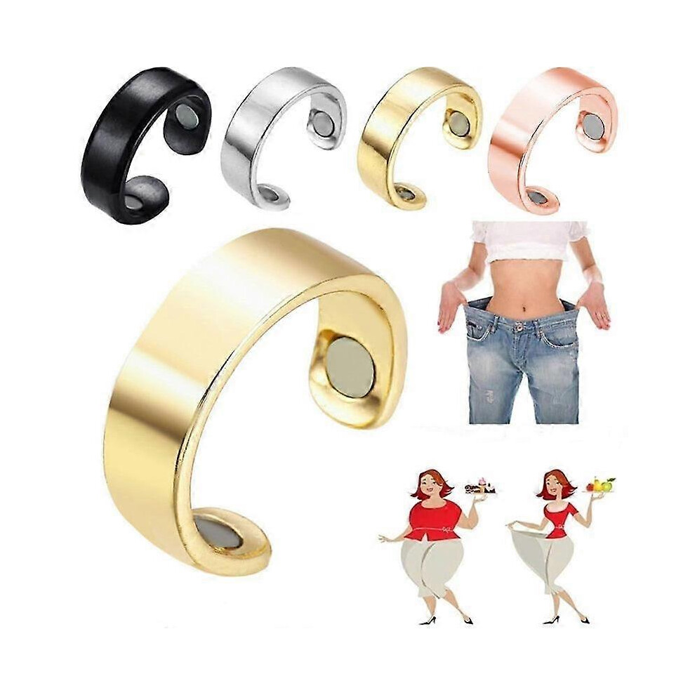 Sömni Ring Women's Menopause, Magnetic Therapy Rings, Relaxation, Sleep Aid Gold